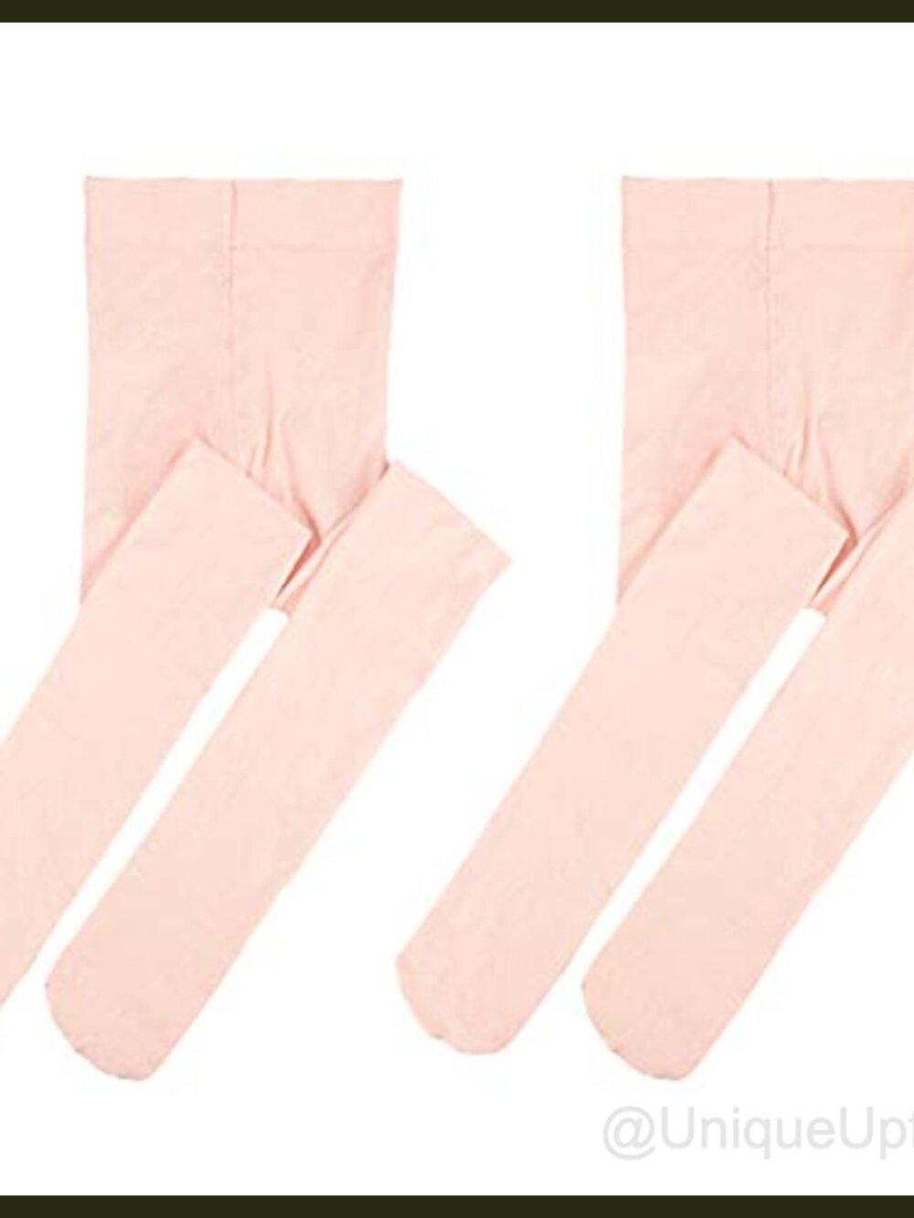 Girls Ballet Dance Tights Footed Nylon Spandex High Waist Opaque Full Length